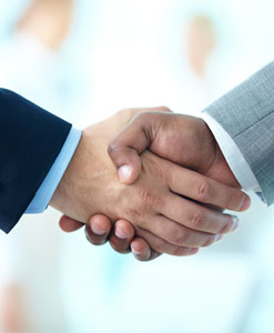 Shaking Hands - Corporate Restructuring